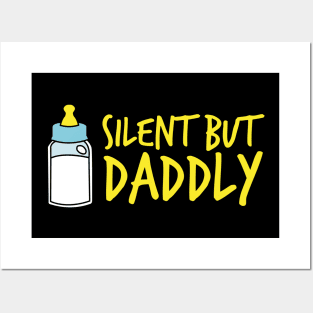 Silent but daddly funny Milk Bottle 03 Posters and Art